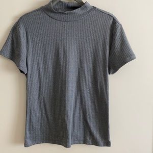 Mock Neck Tee